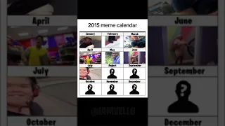 2015 Meme Calendar