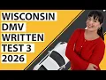 Wisconsin Permit Practice Test 2026 Sample 3 60 Questions