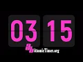 3 Minute 15 Seconds Timer - Countdown Atomic Timer