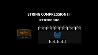 String Compression III - Leetcode 3163