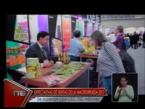 Expectativas de ventas de la Macrorrueda 2017 se superan con USD 350 millones