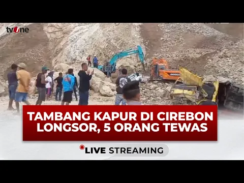 Tambang Kapur Longsor, 5 Orang Tewas