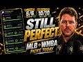 I WENT Yesterday Here are My MLB WNBA Picks Today