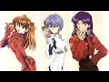 Download Lagu Neon Genesis Evangelion - Fly Me To The Moon (Asuka, Rei \u0026 Misato)