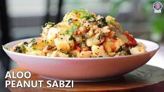 Quick & Easy Aloo Peanut Sabzi | Perfect Lunch & Dinner Meal | Delicious Indian Curry | Chef Seema