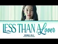 [1 HOUR] JENNIE (제니) 'Less than A Lover' (Color Coded Lyrics) | 1시간