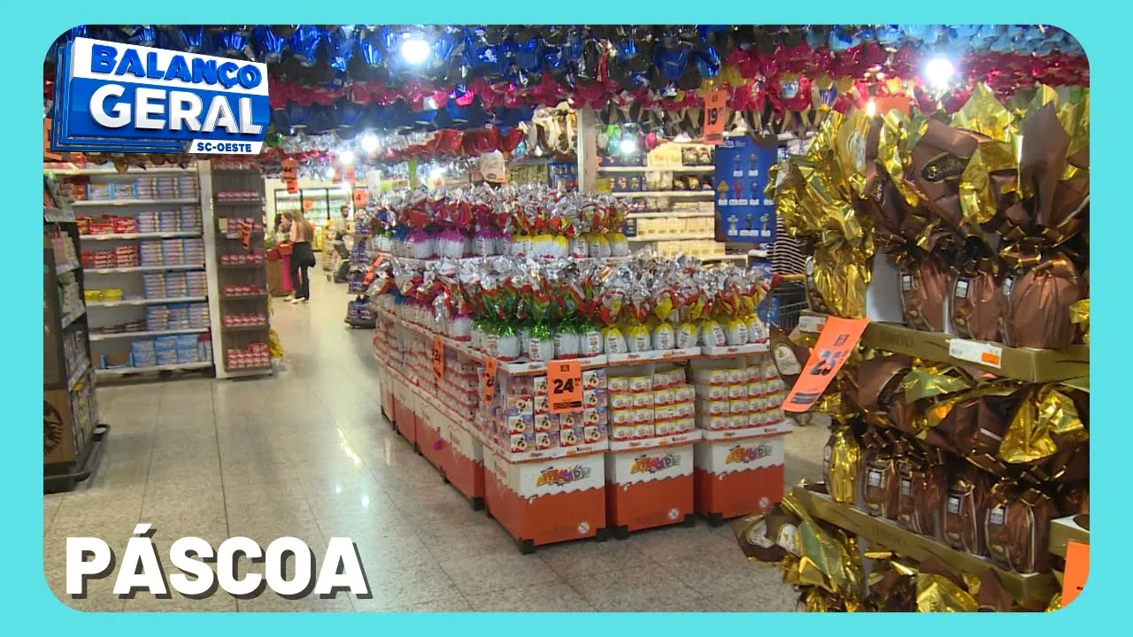 Procura por ovos de chocolate aumenta na semana que antecede a Páscoa