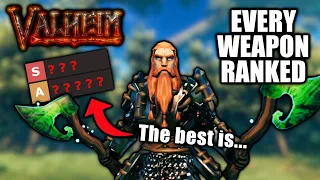 I Ranked EVERY Weapon In Valheim - Valheim Weapon Tier List 2025