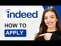 How To Apply For Indeed Jobs In Mobile Step-By-Step Guide 2025