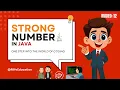 Strong Number in Java Java Basics for Beginners Loop Logic Explained