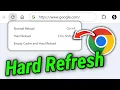 How to Hard Refresh Chrome on Windows 11 Force Reload and Clear Cache