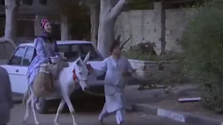 حط الحمار ده في الباركينج محمد هنيدي و حنان ترك في جائنا البيان التالي 