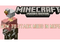 MCPE COMMANDS How to STACK MOBS IN MCPE
