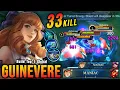Download Lagu 33 Kills + 2x MANIAC!! Guinevere True Damage Build (MUST TRY) - Build Top 1 Global Guinevere ~ MLBB