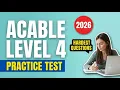 Acable Level 4 9 Must-Know Questions Answers