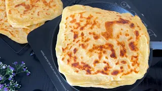 Hai FARINA e ACQUA? Prepara questa RICETTA DELLA NONNA in padella!senza lievito e senza forno!