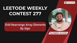 Rearrange Array Elements by Sign Leetcode 2149 Weekly Contest 277 Solution Java