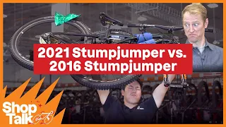 2021 stumpjumper vs 2016 stumpjumper review u0026 comparison shop talk the pros closet