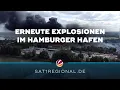 Download Lagu Neue Explosionen im Hamburger Hafen – Container in Flammen