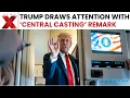 US-Iran War Viral clip shows Trump using central casting while talking about Iran rescue mission