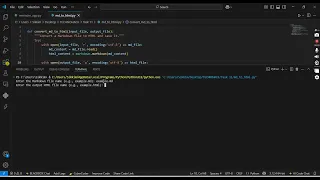 Markdown to HTML Converter in Python TechnoHacks Project