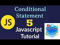5 Conditional statements in Javascript