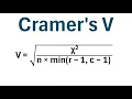 How to Calculate Cramer s V
