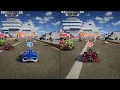 Sonic Racing CrossWorlds 2-Player Split Screen Local Co-Op PS5 Gameplay