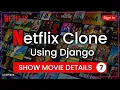 Showng Movies Detail in Django - Netflix Clone using Django