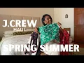 J Crew Haul Spring and Summer Dresses