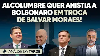 🚨 Alcolumbre Quer Anistia a Bolsonaro Em Troca de Salvar Moraes!