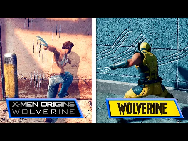 Marvel's Wolverine vs X-Men Origins: Wolverine | Direct Comparison
