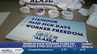 State minimum wage increases paid sick leave set to start July
