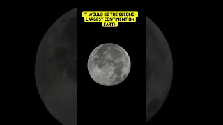 If The Moon Were A Continent Moon Earth Science Maths 