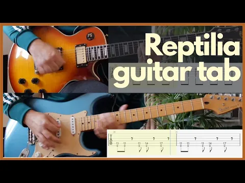Download MP3 The Strokes - Reptilia (guitar tab)