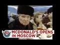 McDonald s opens in hungry Moscow but costs half-a-day s wages for lunch 1990