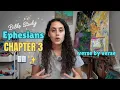 Ephesians Bible Study Chapter 3