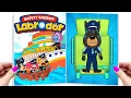 Download Lagu [ Paper DIY ]❤️Making Quiet Book | Sheriff Labrador...The Criminals Escaped on a Boat – Chase Them!