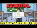 PROJECT ESCAPE ROOM How to Escape School FULL WALKTHROUGH Roblox