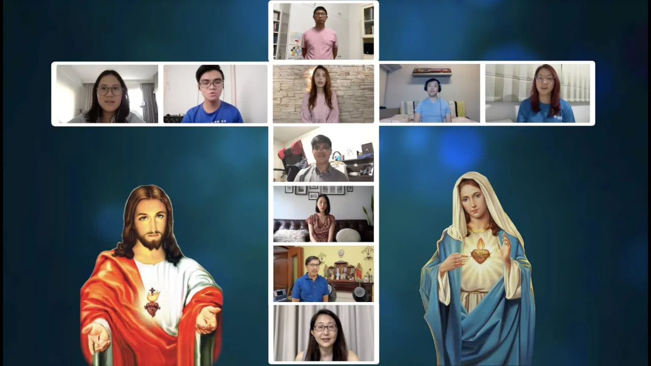 Hail Queen of Heaven - STELLA (CLVC Virtual Choir) Hail Queen of Heaven - STELLA (CLVC Virtual Choir)