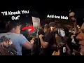 Download Lagu Man Swings At Anti-Ice Protesters For Damaging His Car