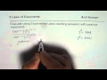 Simplify and Write With Positive Exponents Using Laws MHF4U Test