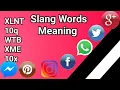 Slang Words Chatting Words Meaning of Words used while chatting Meaning of ASAP BOL etc
