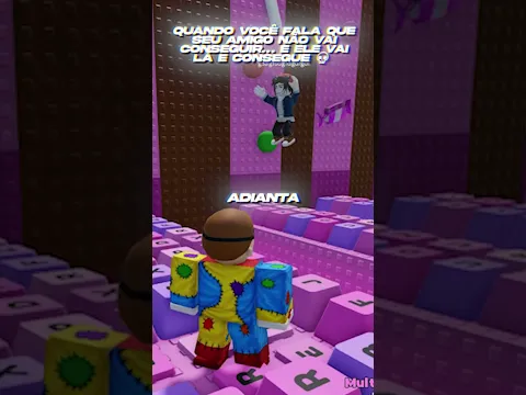 Nunca subestime seu amigo no Roblox 💀#shorts #roblox