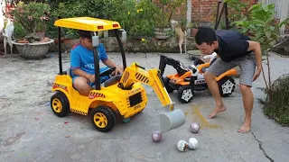 Hướng dẫn lắp ráp xe công trình và cách sử dụng 