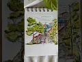 Download Lagu let's paint a city-scape with #watercolor. ||  Music: Building A TreehouseMusician: As Tall As Pine