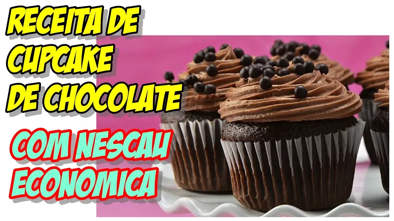 RECEITA DE CUPCAKE FÁCIL: CURSO DE CONFEITARIA