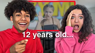 prymrr reacting to my old music videos cringe 