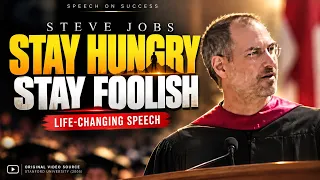 Steve Jobs’ Greatest Motivational Speech 🔥 | Stay Hungry, Stay Foolish | Never Give Up