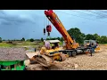 Download Lagu Video documentary of all overturned and crushed earth moving truck with the help of crane experts.